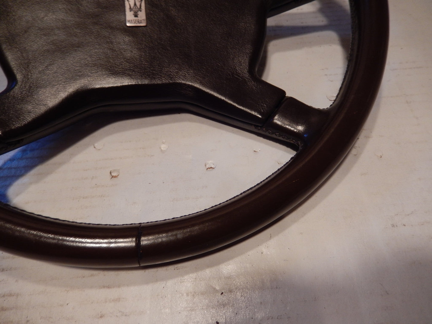 Maserati Quattroporte Three OEM Finest Steering Wheel SKU # 71