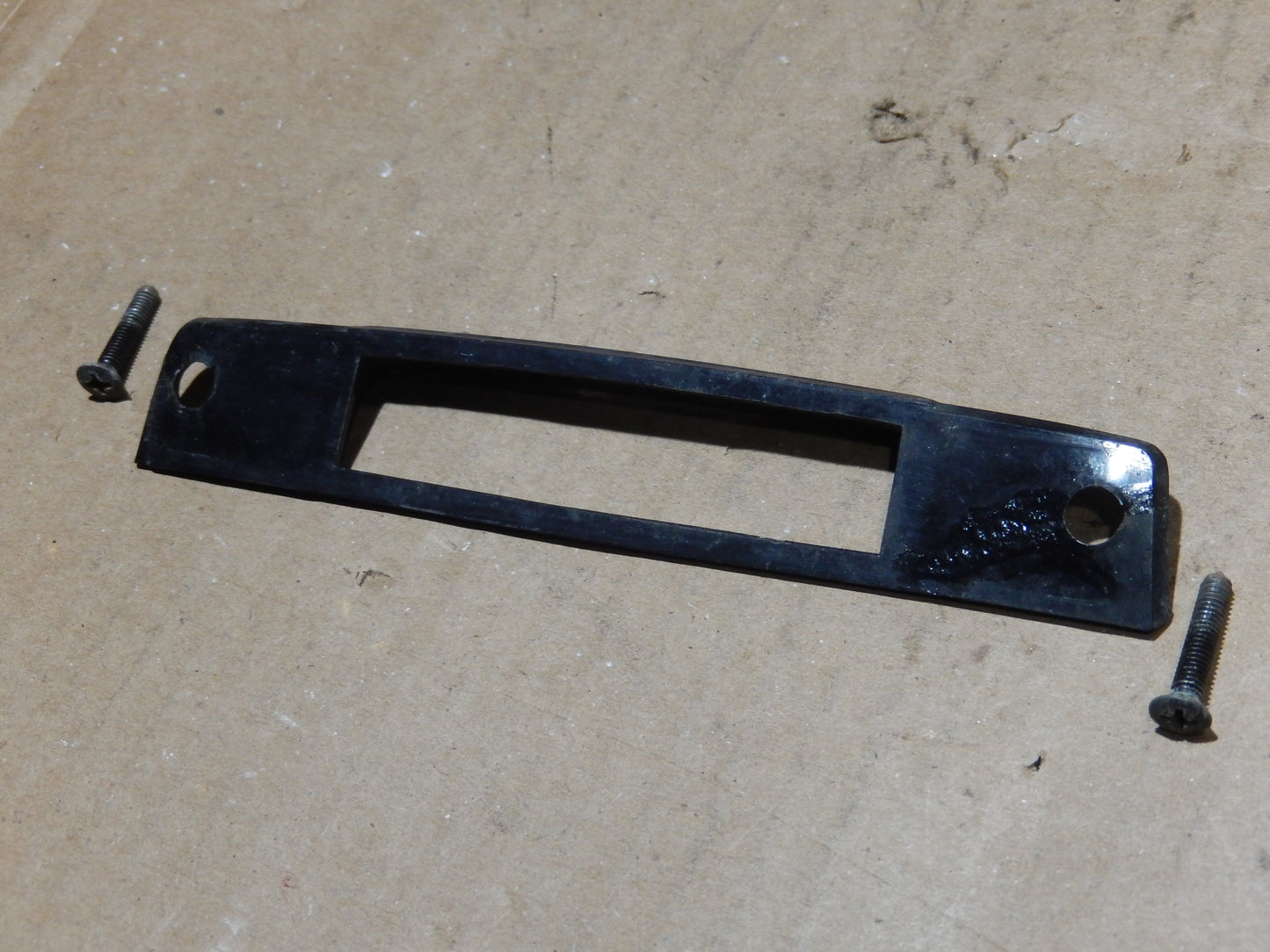 Datsun 240Z Courtesy Light Bezel Climate Control Face