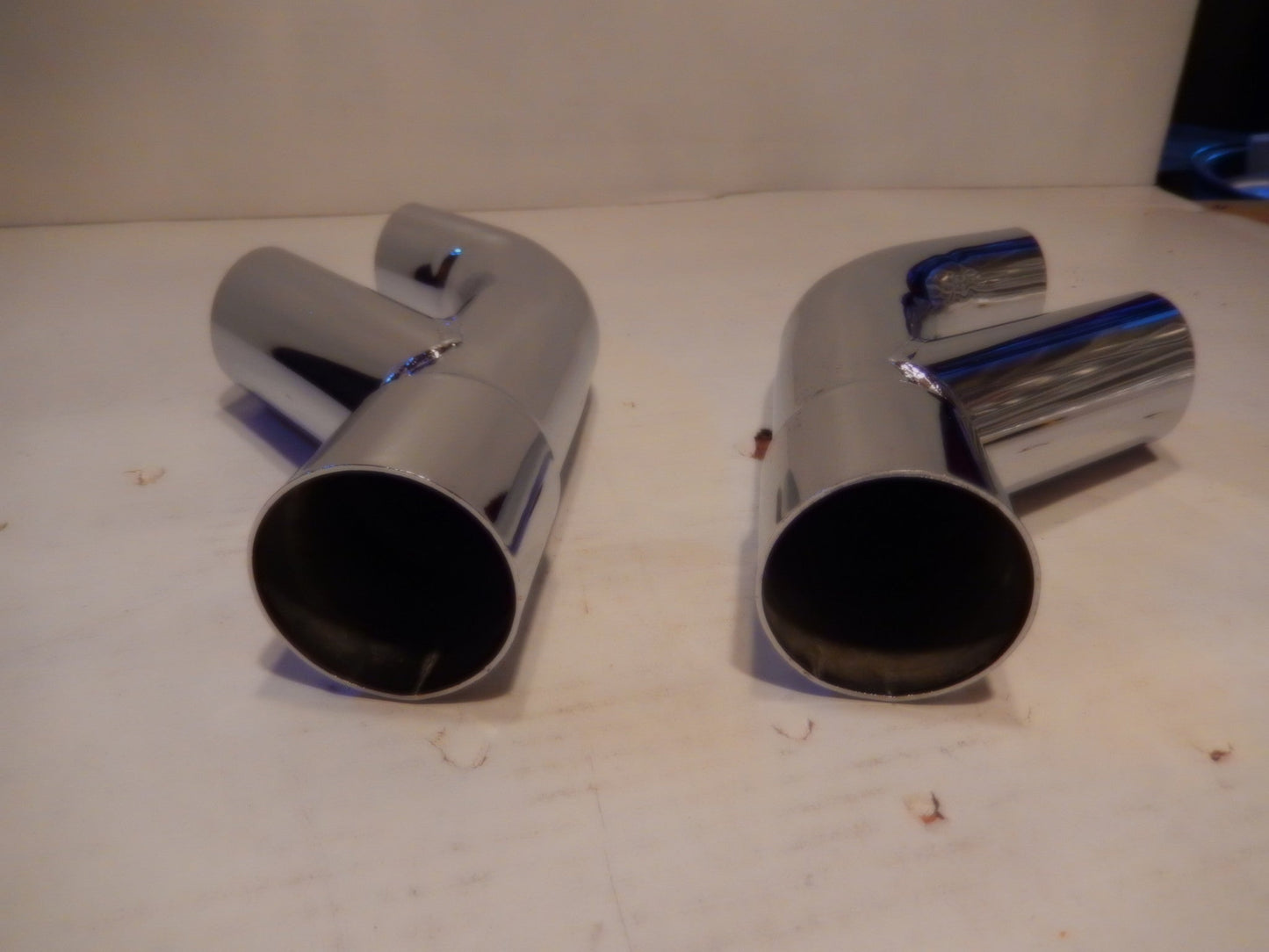 ANSA OEM Vintage Pair of Twin Side Pipes