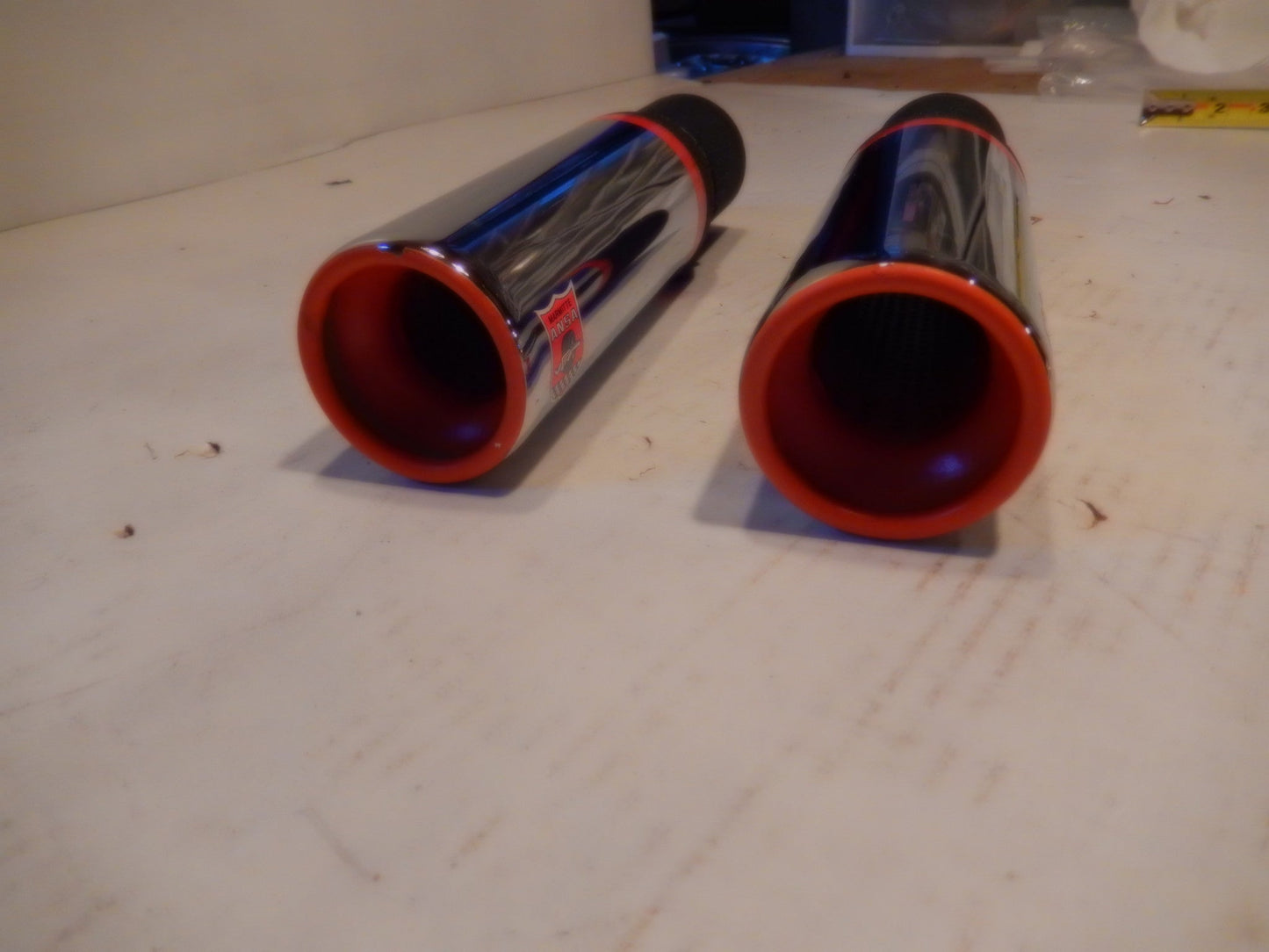 ANSA OEM Vintage Pair of NOS Exhaust Tips Typo 5729