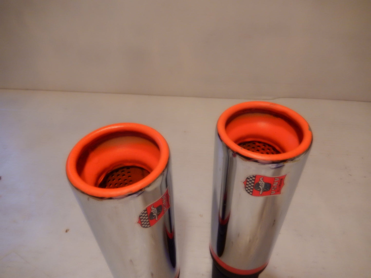 ANSA OEM Vintage Pair of NOS Exhaust Tips Typo 5729