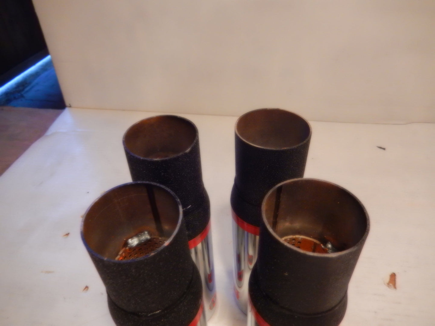 ANSA OEM Vintage Set of Four NOS Exhaust Tips Typo 5729
