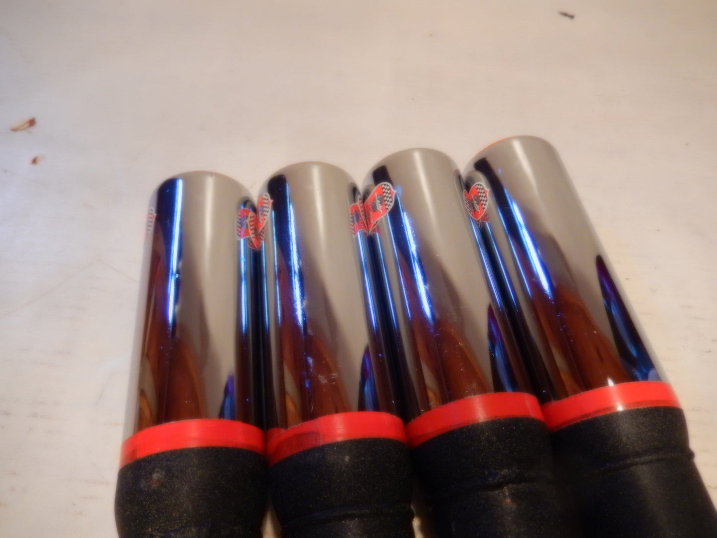 ANSA OEM Vintage Set of Four NOS Exhaust Tips Typo 5729