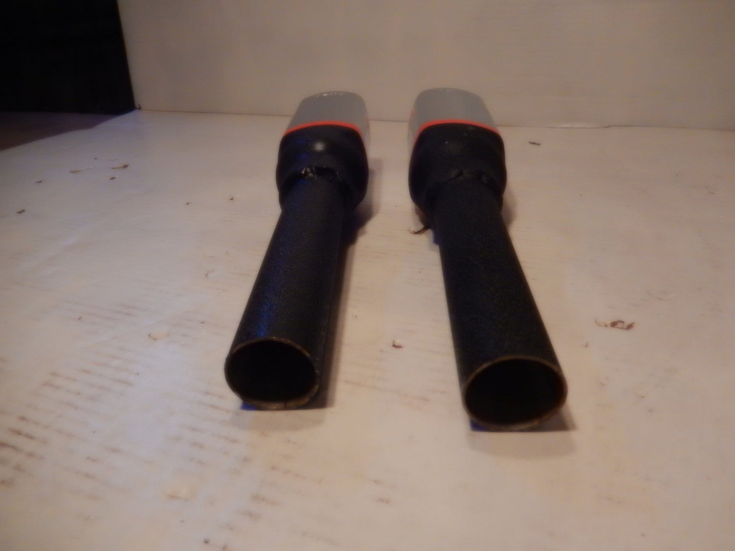 ANSA OEM Vintage Pair of NOS Square Exhaust Tips Typo TQ4229
