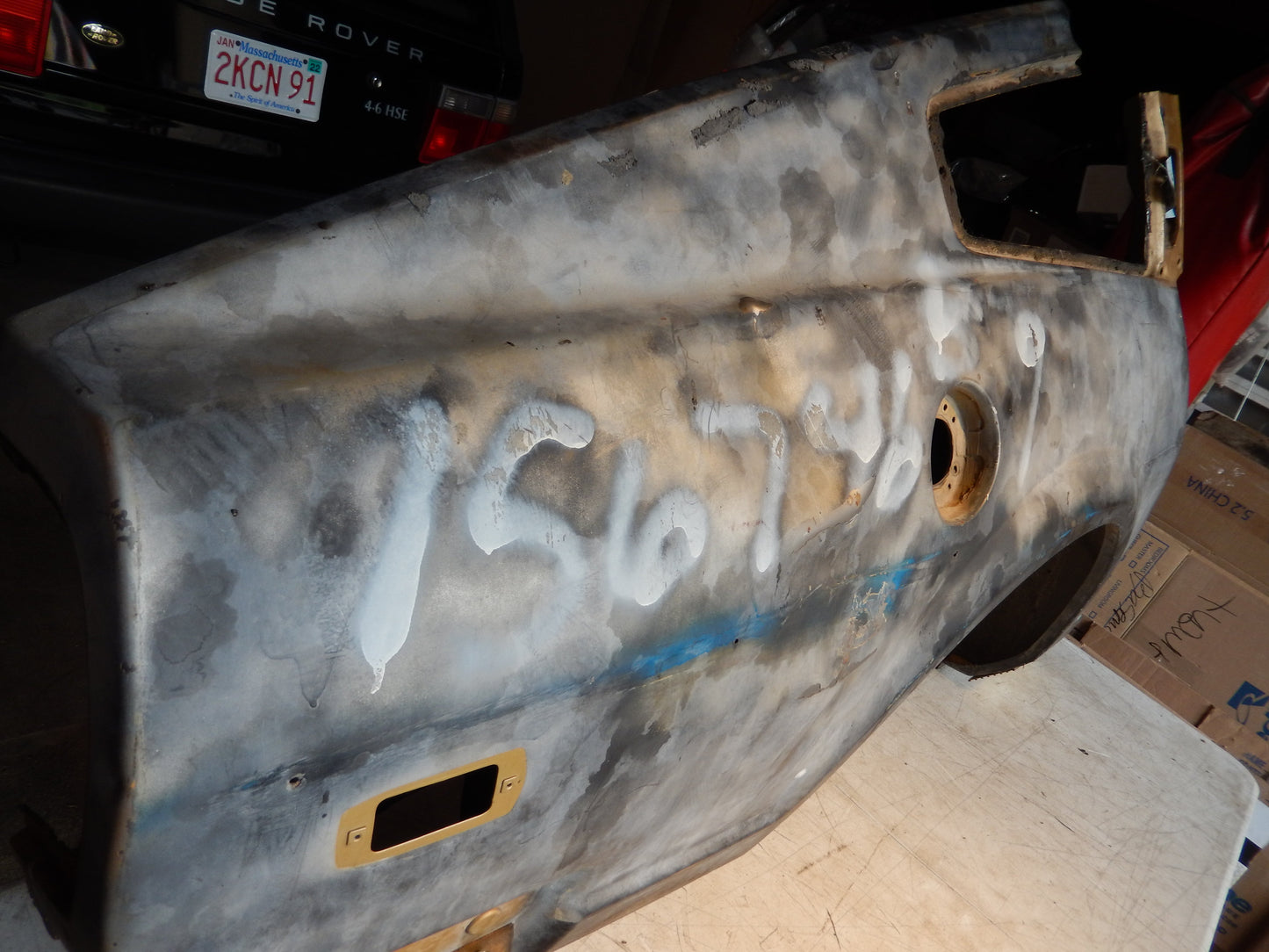 Datsun 280ZX Passenger's Side Complete Quarter Panel