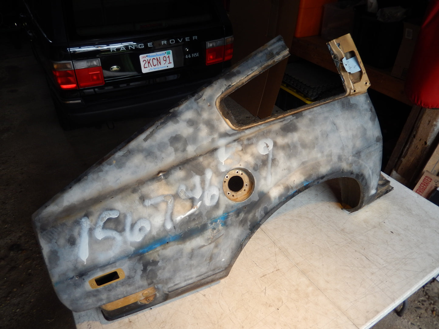 Datsun 280ZX Passenger's Side Complete Quarter Panel