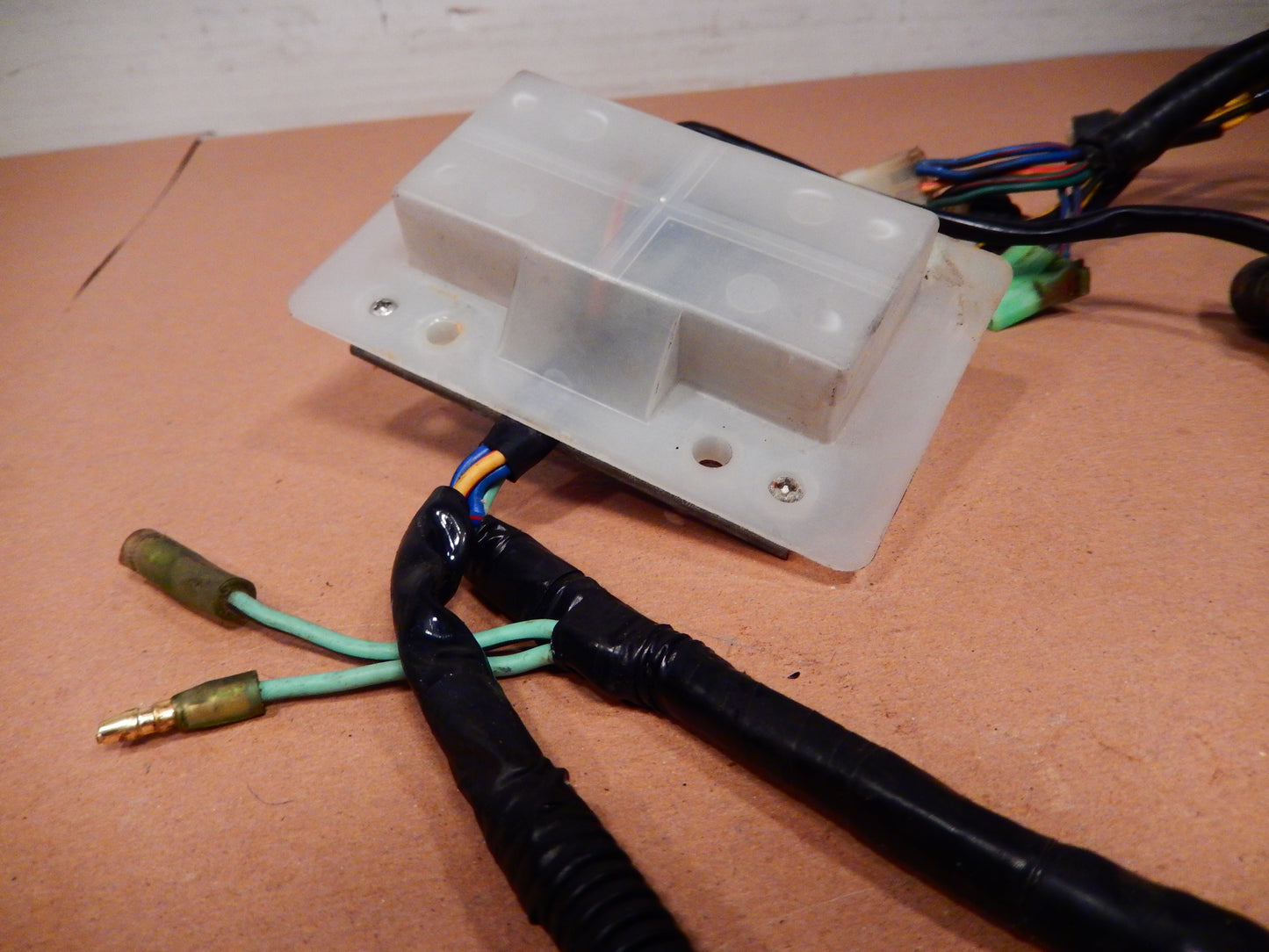Datsun 280ZX Passenger Door Panel Window Switch and Wire Harness