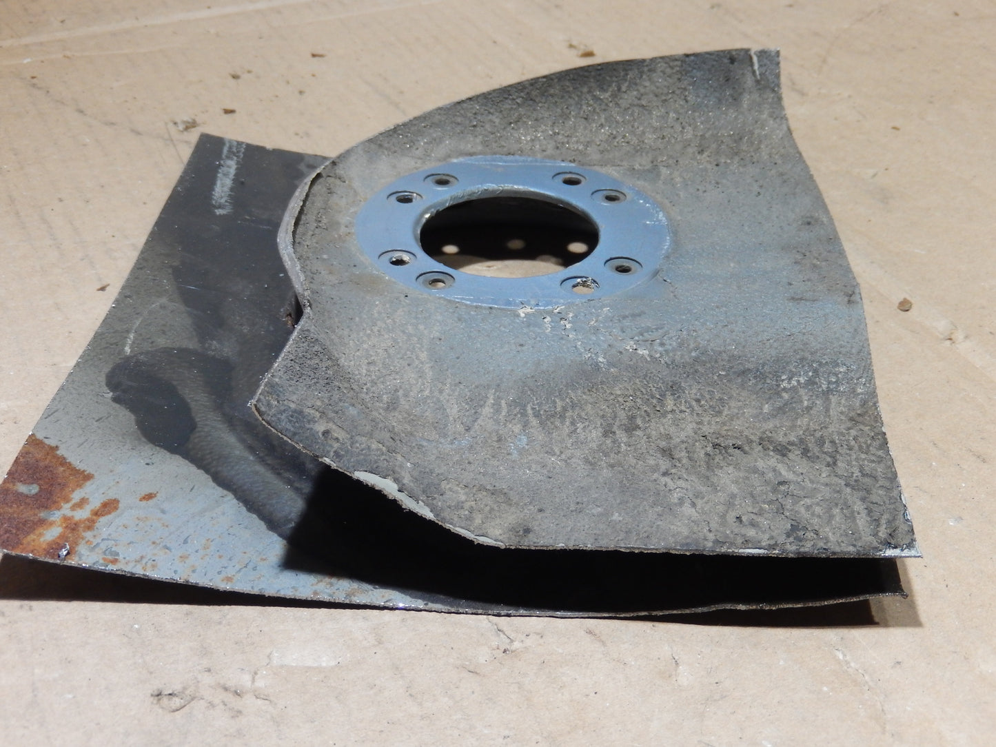 Datsun 280ZX Gas Filler Neck Port Body Cut Panel