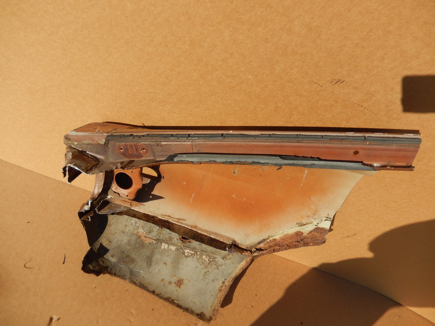 Datsun 240Z 1972 Driver Side Rear Quarter Body Cut