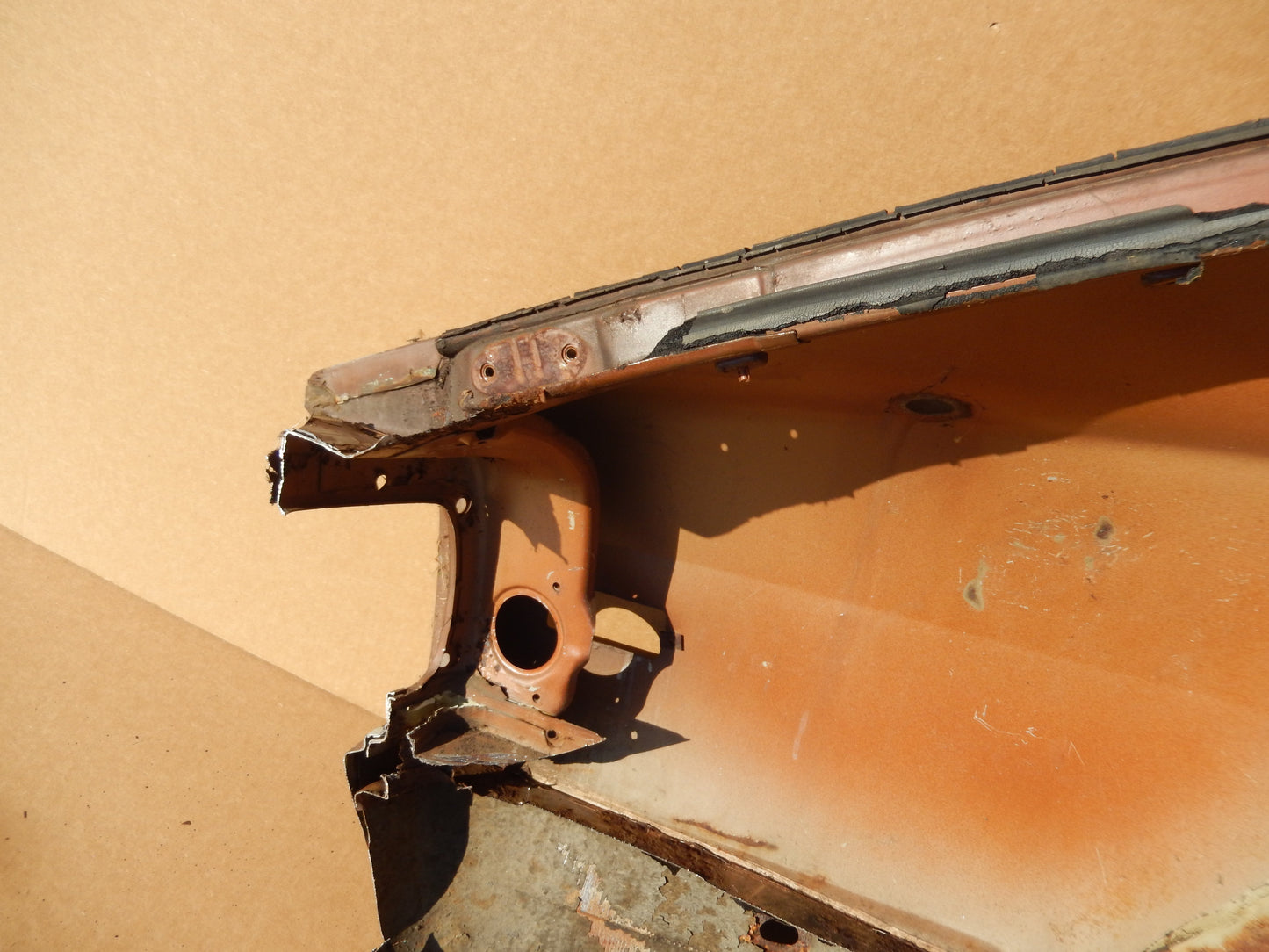 Datsun 240Z 1972 Driver Side Rear Quarter Body Cut