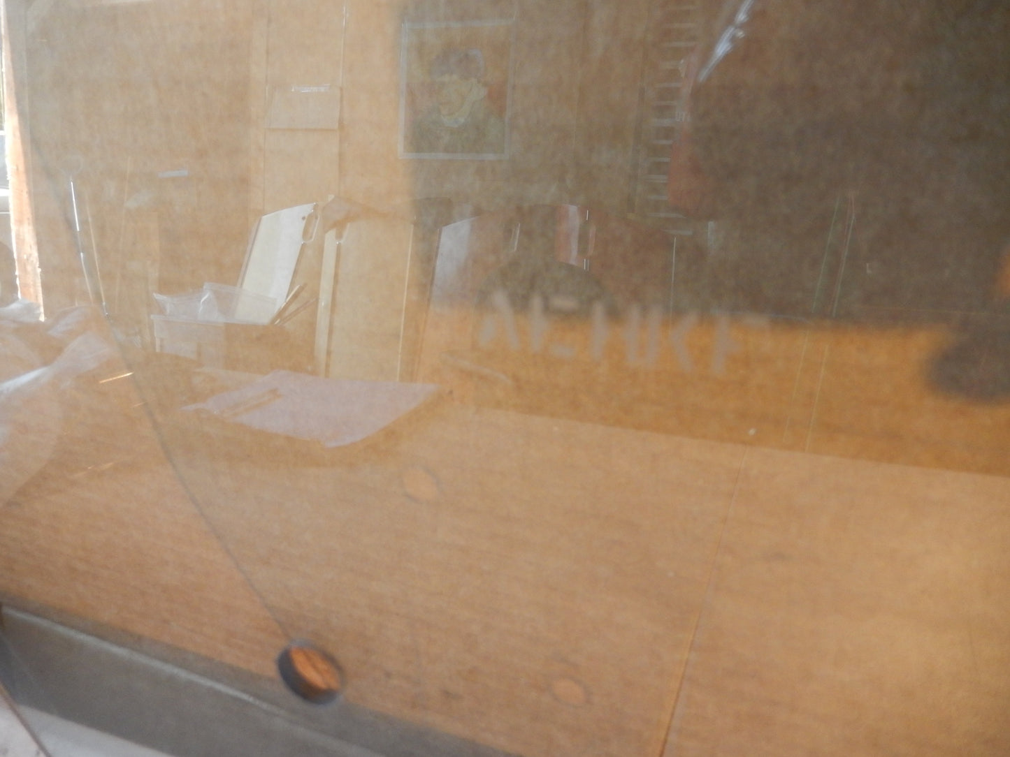 Datsun 240Z Passengers Door Window Glass ( Etched )