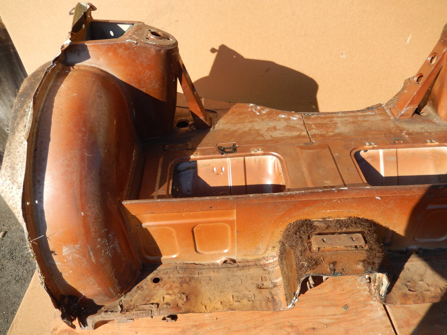Datsun 240Z 1972 Interior Deck Body Cut
