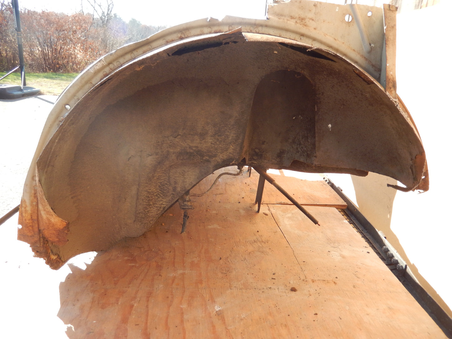 Datsun 240Z 1972 Interior Deck Body Cut