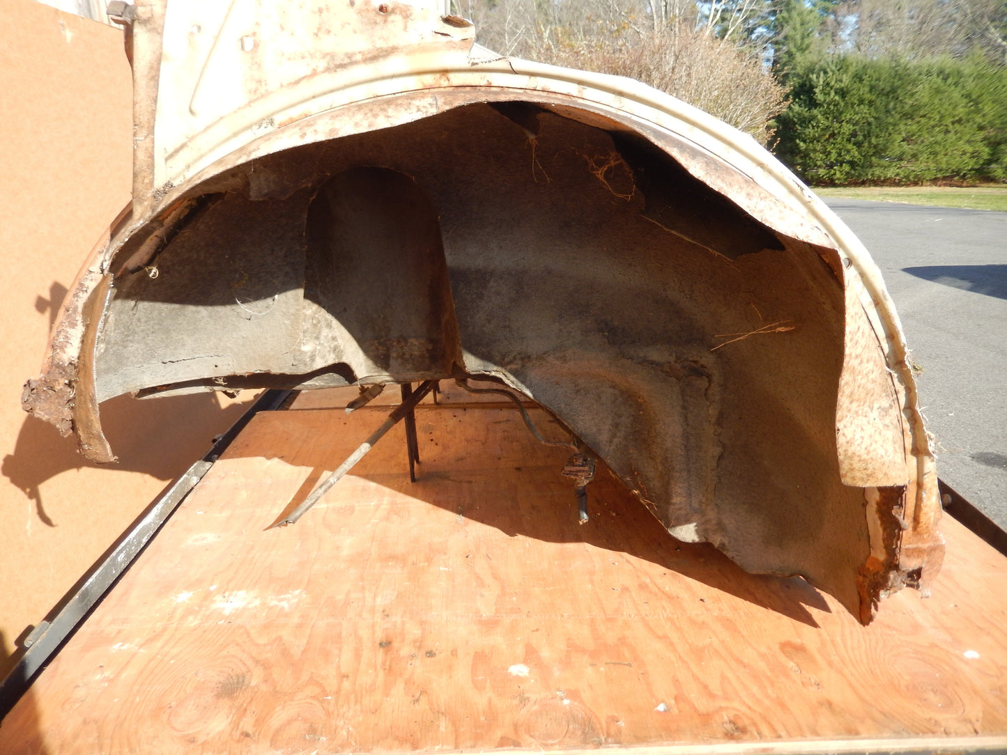 Datsun 240Z 1972 Interior Deck Body Cut