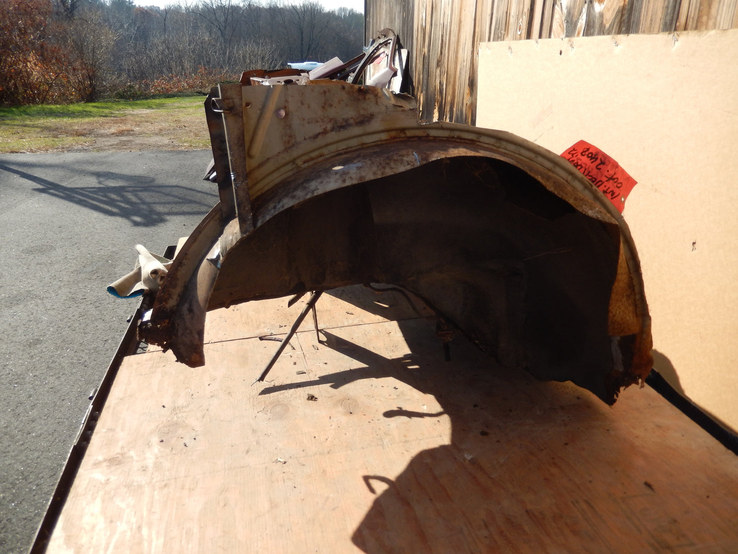 Datsun 240Z 1972 Interior Deck Body Cut