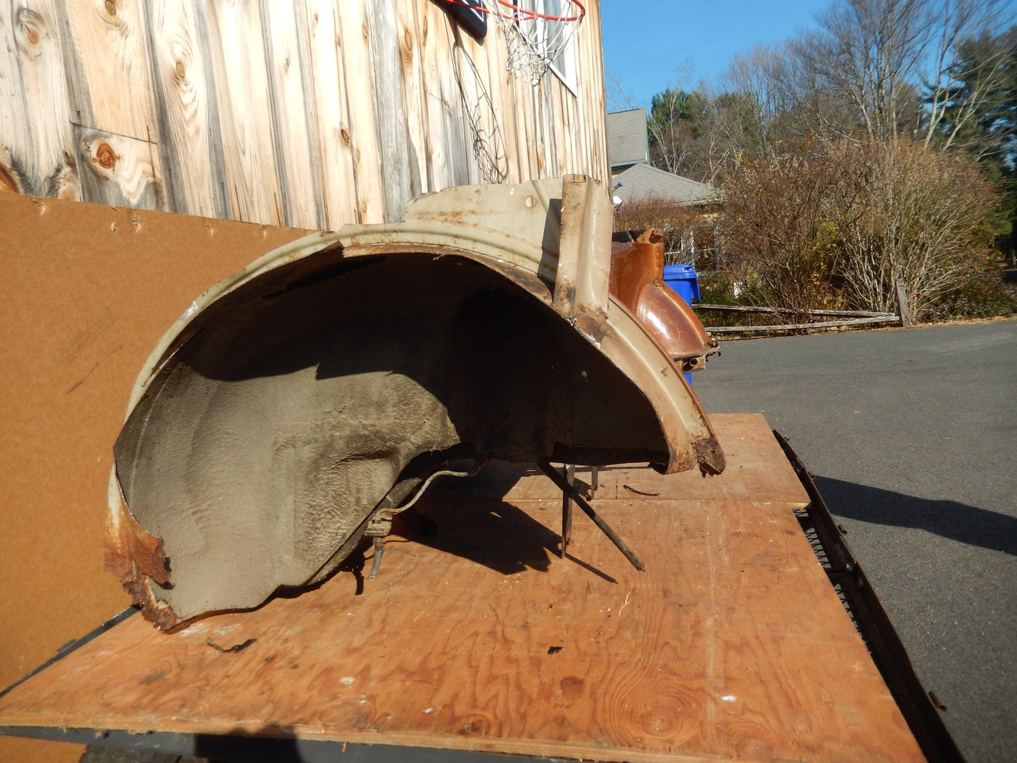 Datsun 240Z 1972 Interior Deck Body Cut