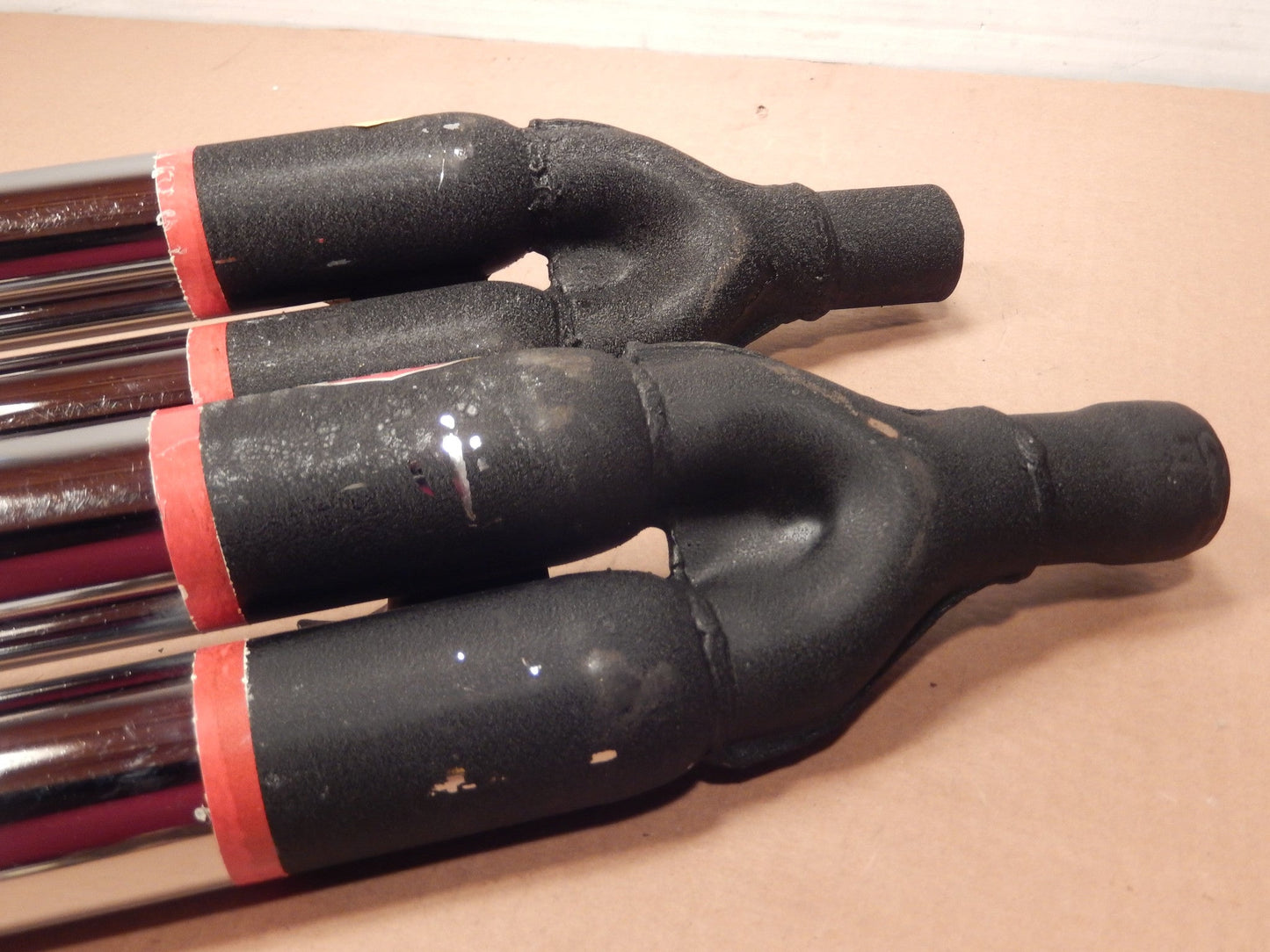 ANSA OEM NOS Pair of Twin Slant Cut Exhaust Tips SKU # 71