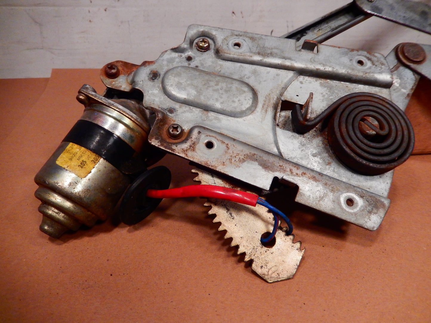 Datsun 280ZX Passenger's Side Door Window Regulator With Motor