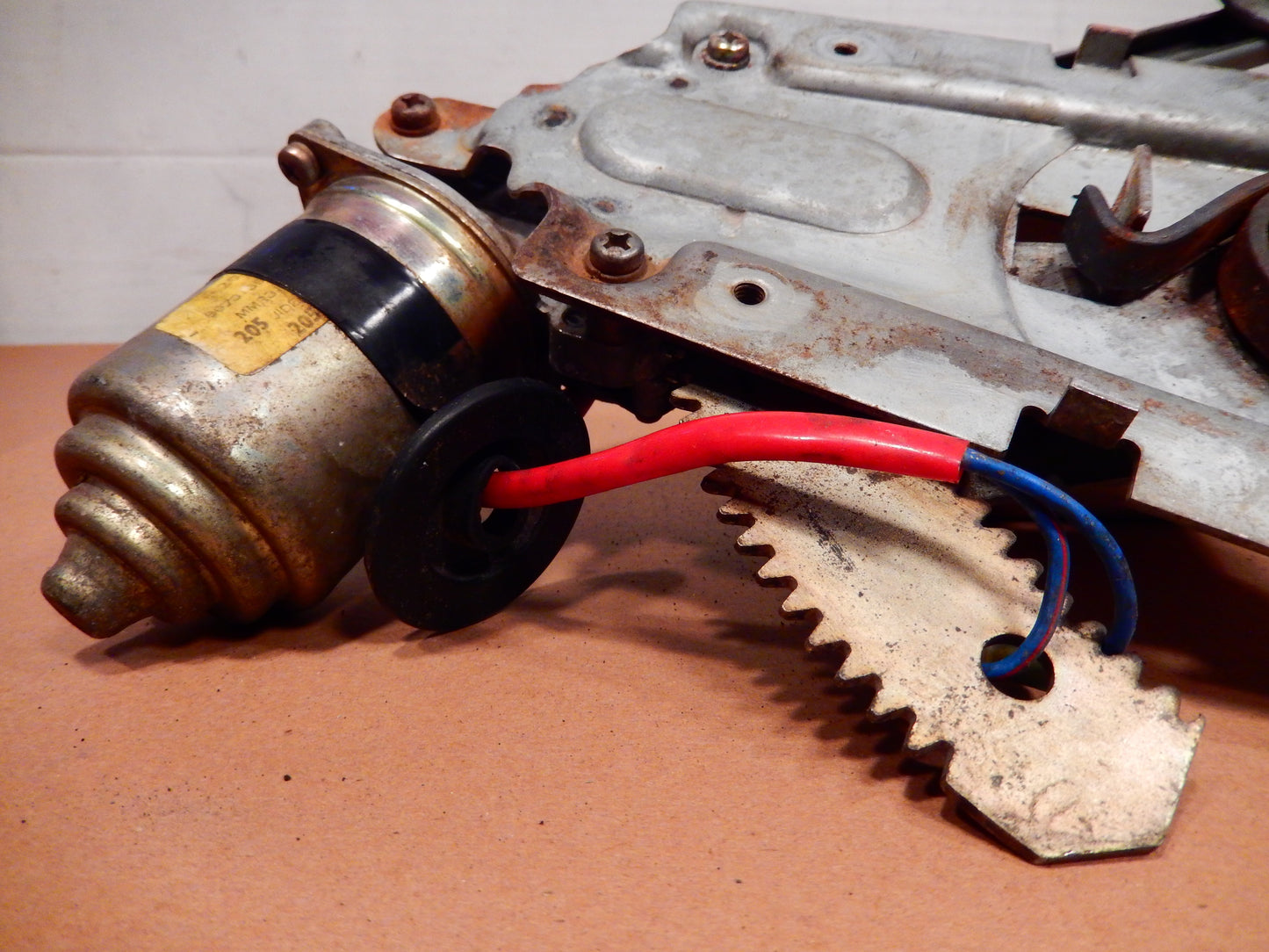 Datsun 280ZX Passenger's Side Door Window Regulator With Motor