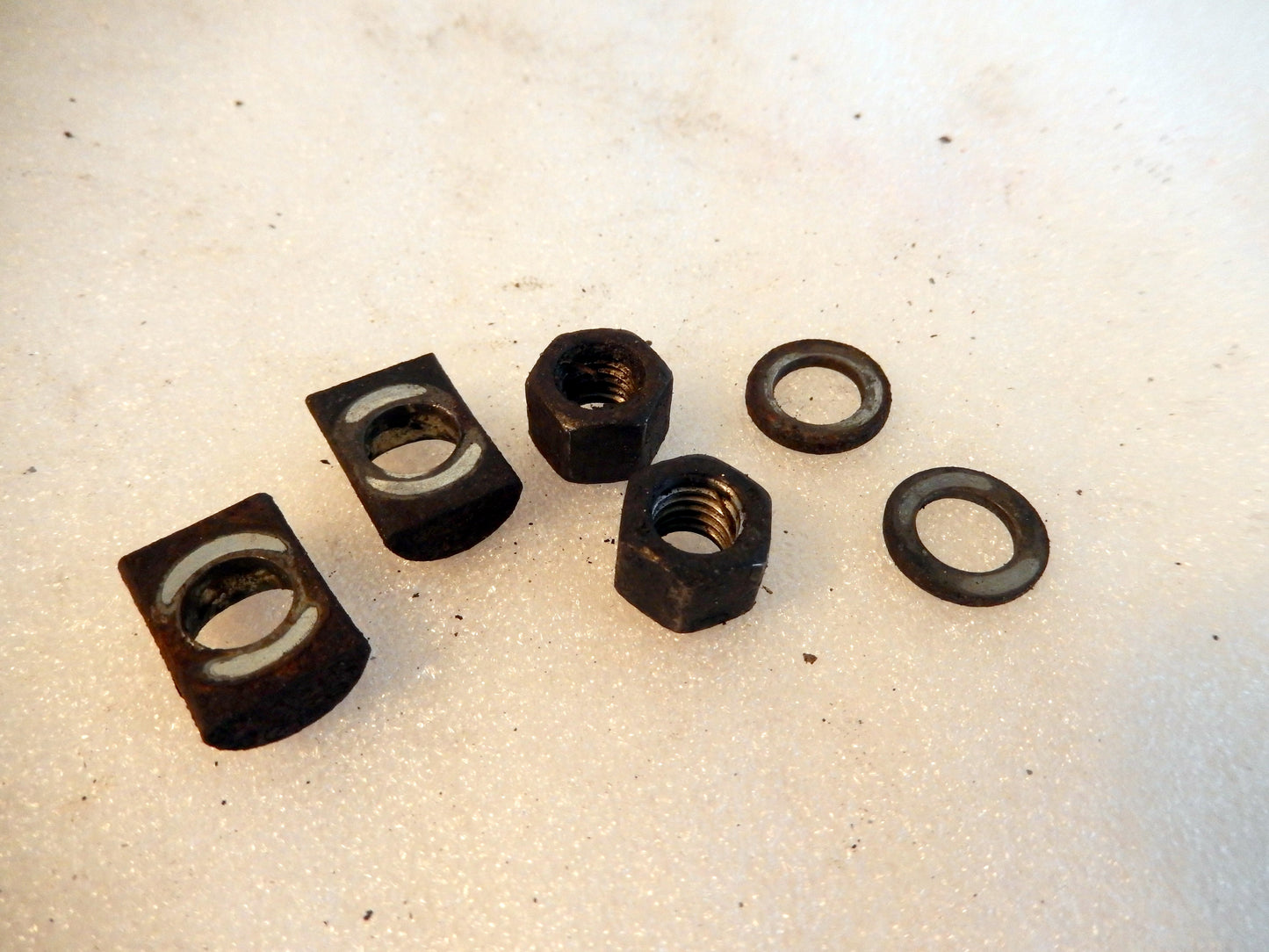 Maserati Quattroporte Rear Exhaust Clamp Fastener Group