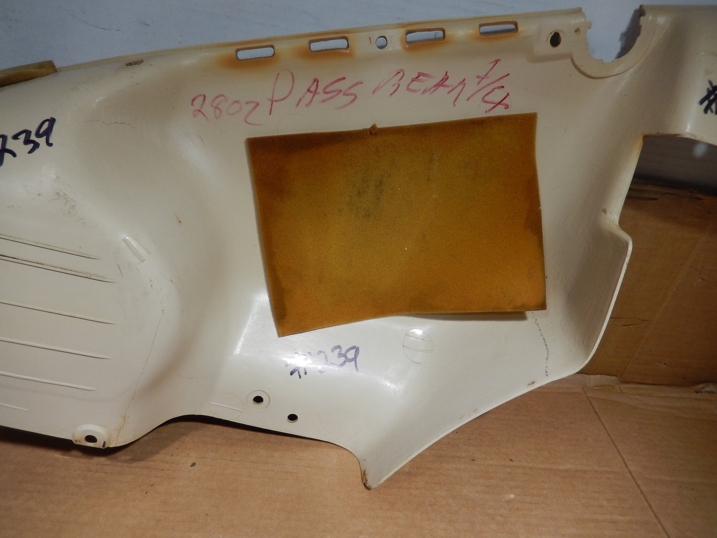 Datsun 280Z Right Rear Interior Spare Tire Cover