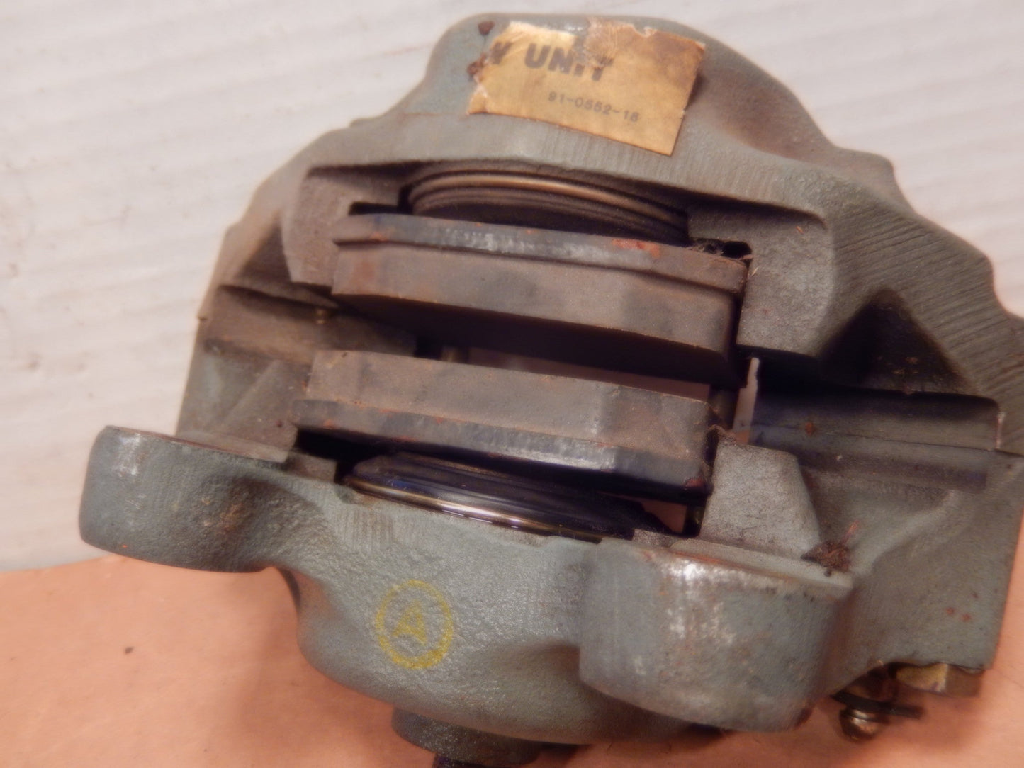 Datsun 240Z Front Drivers Side Brake Caliper with New Pads # 6