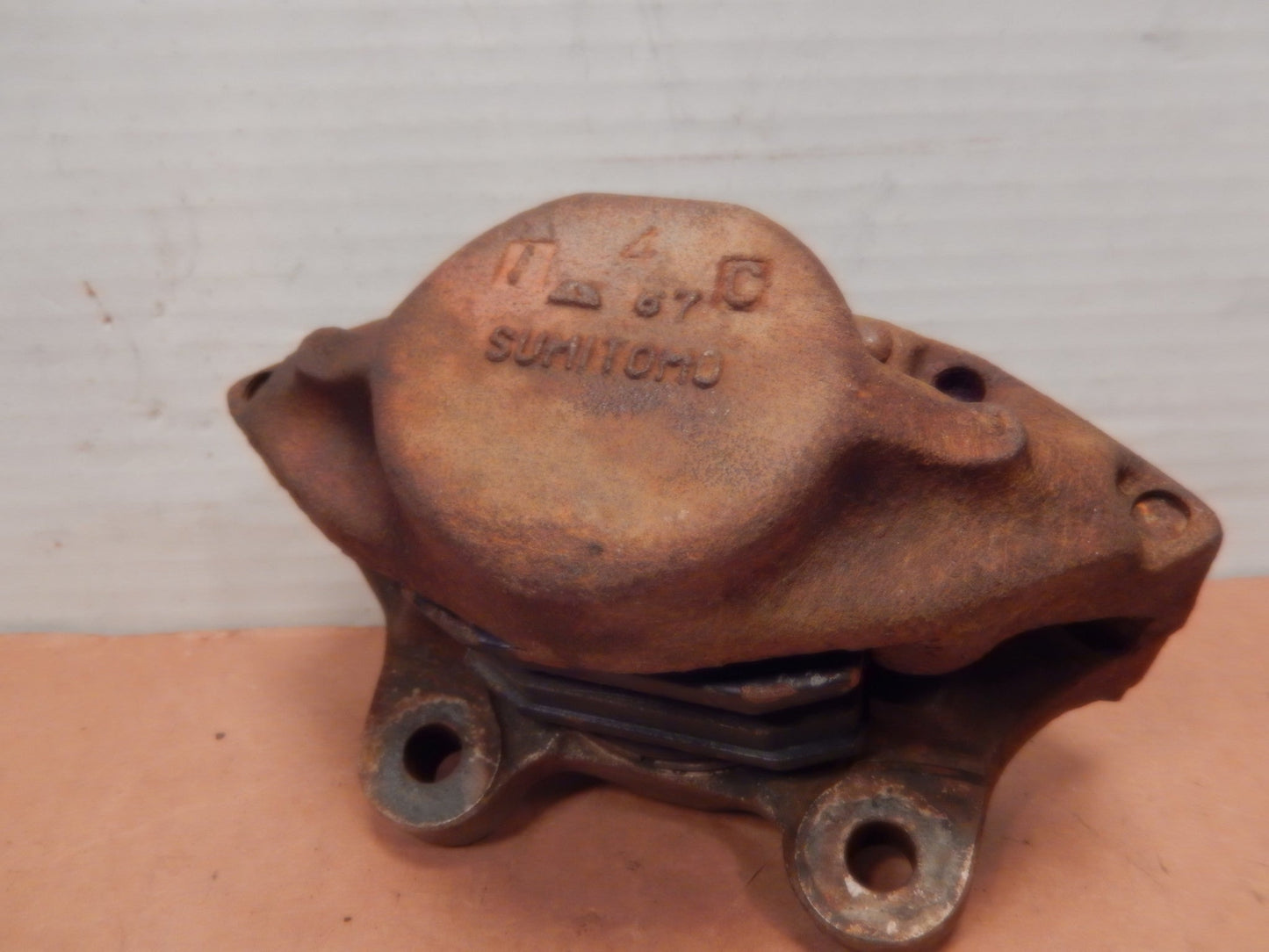 Datsun 240Z Front Passengers Side Brake Caliper with New Pads # 7