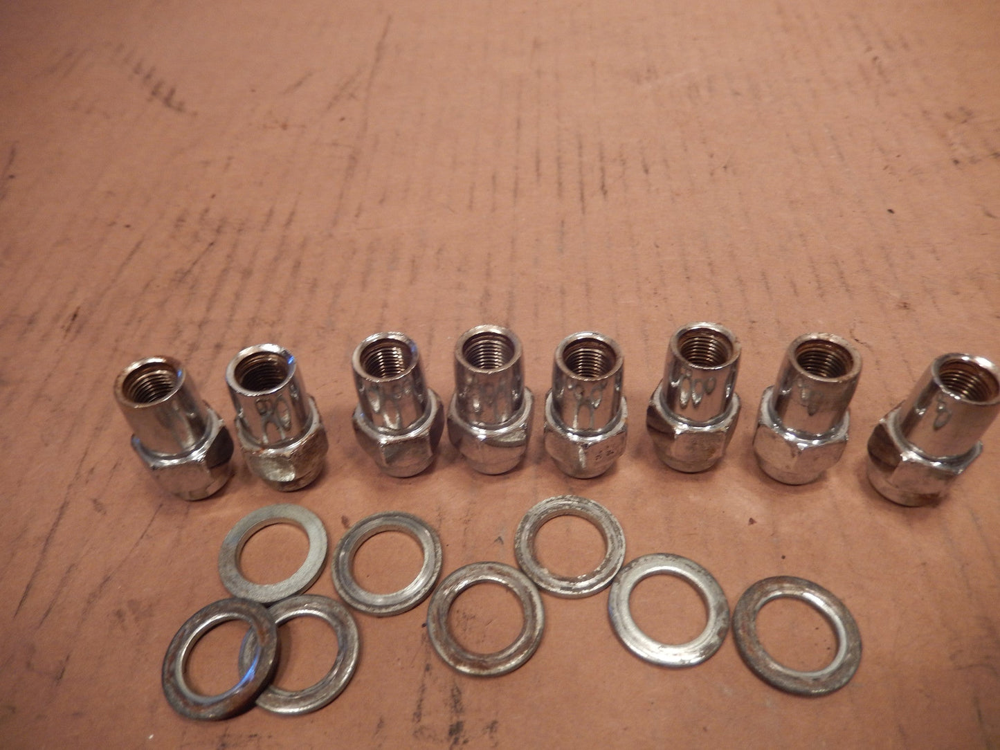 Datsun 240Z 280Z Set of 8 Lug Nuts and Washers