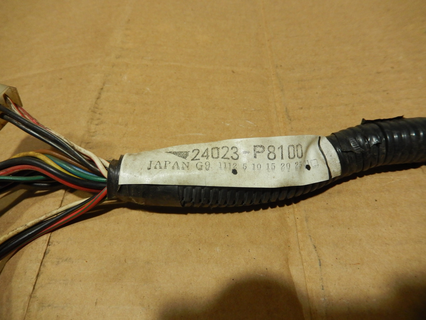 1980 Datsun 280ZX Dashboard to Passenger Side Fuse Boxes Wire Harness