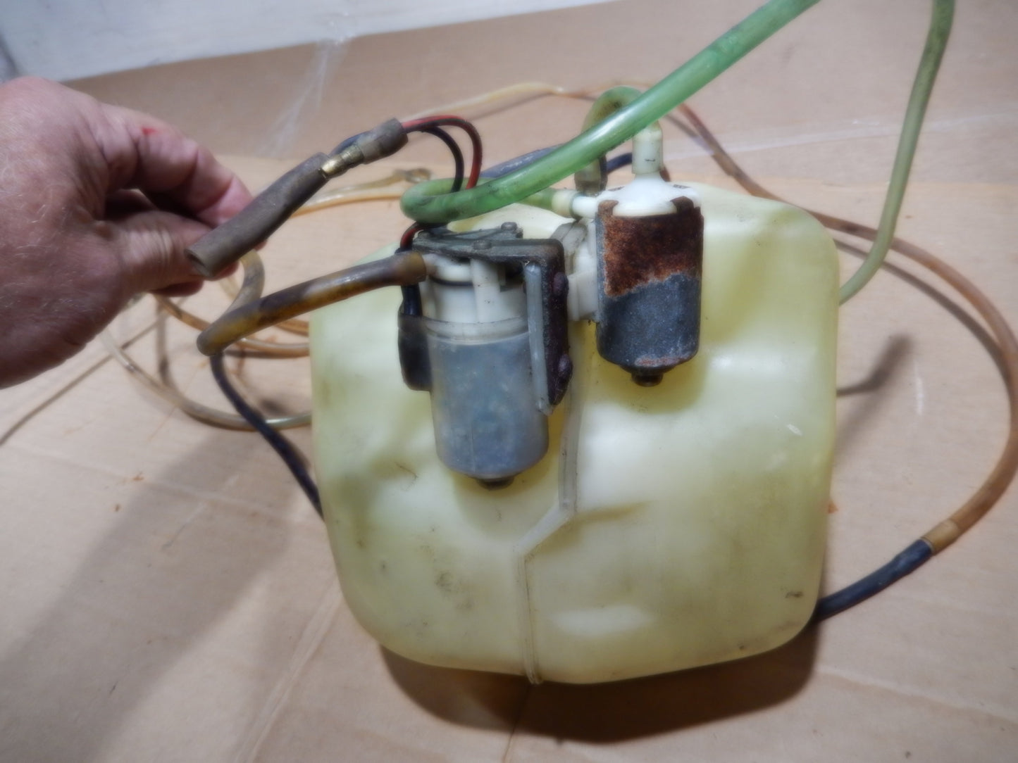 Datsun 280ZX Windshield Washer Bottle, Complete System