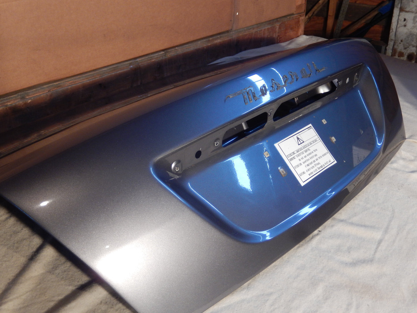 Maserati Quattroporte Rear Trunk / Boot Lid