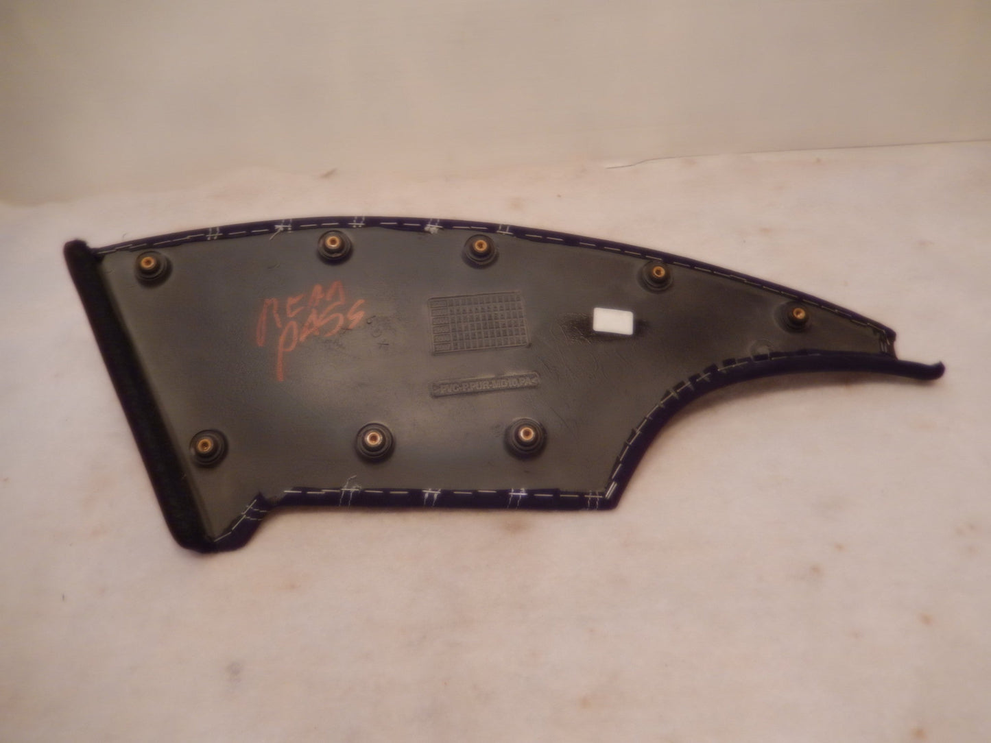 Maserati Quattroporte M-139 Black Rear Passengers Door Panel Insert