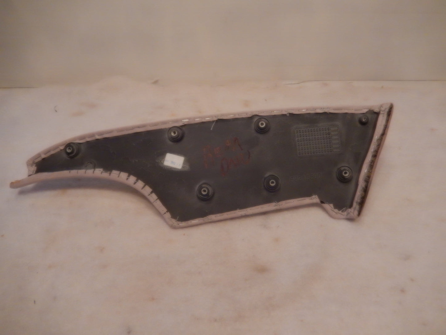 Maserati Quattroporte M-139 Light Gray Rear Drivers Door Panel Insert