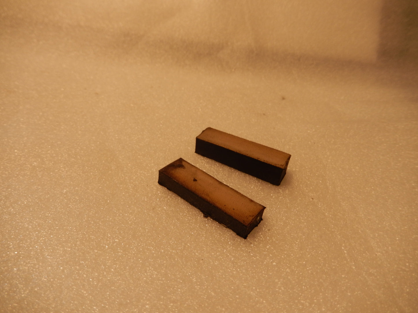Datsun 280ZX Upper Rear Hatch Shock Bumpers