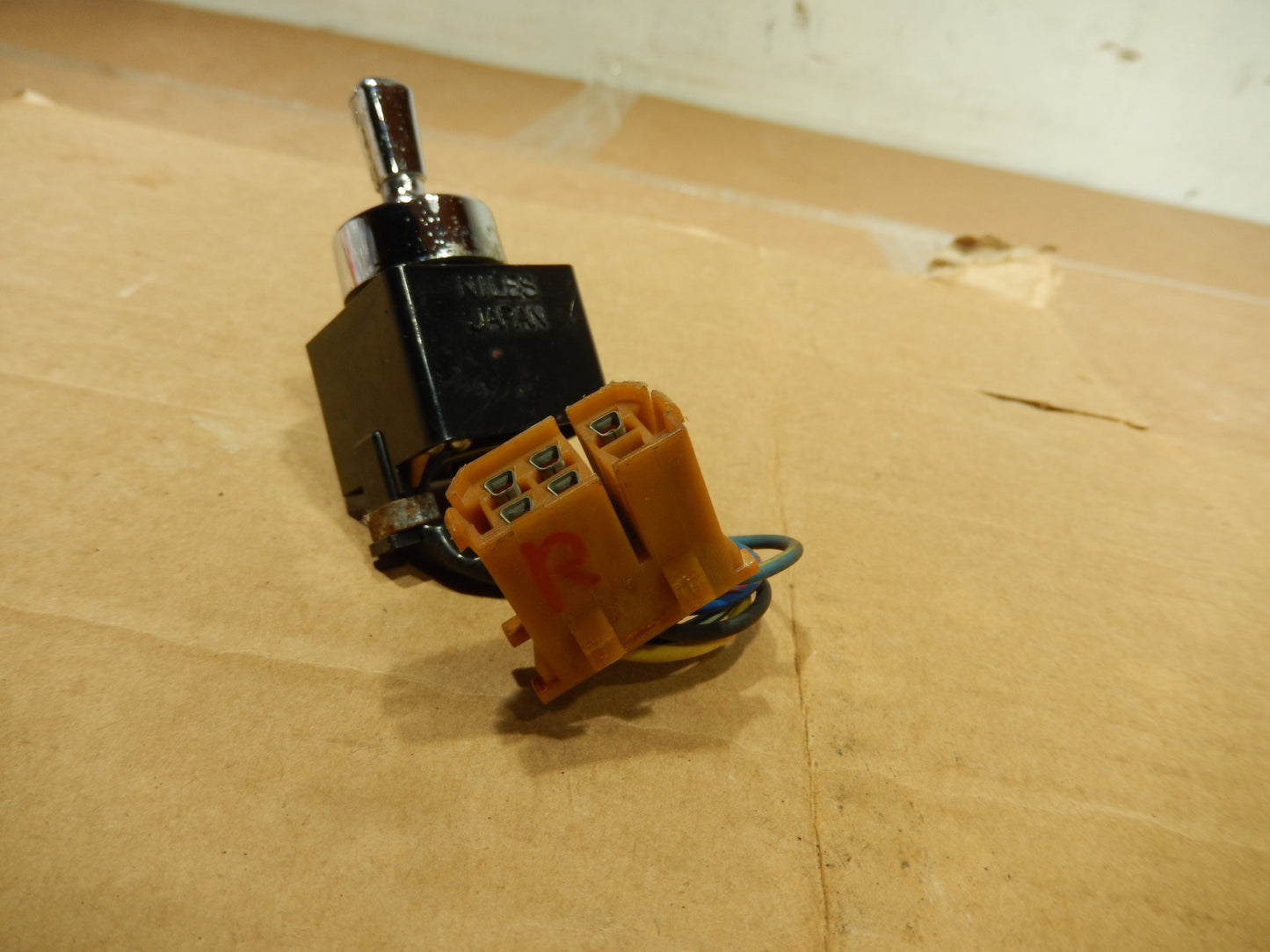 Datsun 280ZX Center Console Right Side Exterior Mirror Switch