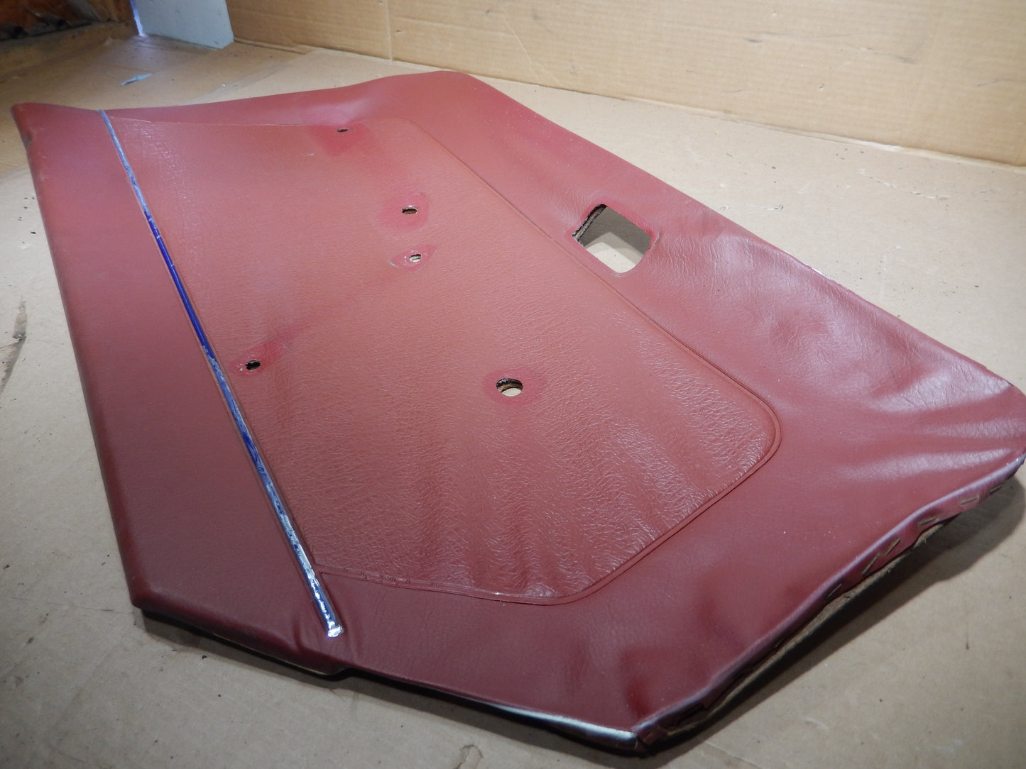 Datsun 240Z Red Passengers Side Interior Door Panel