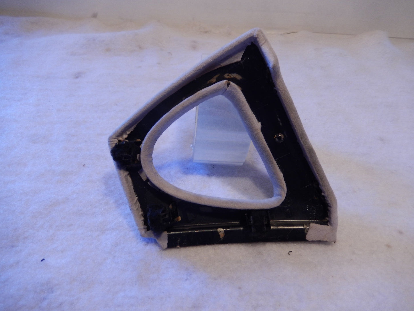 Maserati Quattroporte M-139 OEM Light Gray Suede Drivers Interior Door Handle