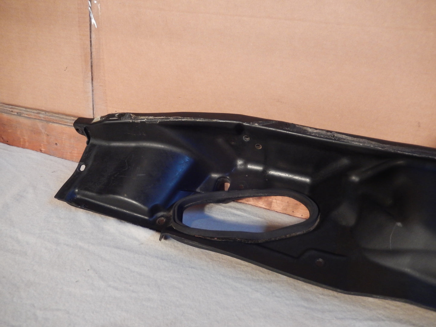 Maserati Quattroporte OEM Rear Engine Bay Wipers and Drain Pan