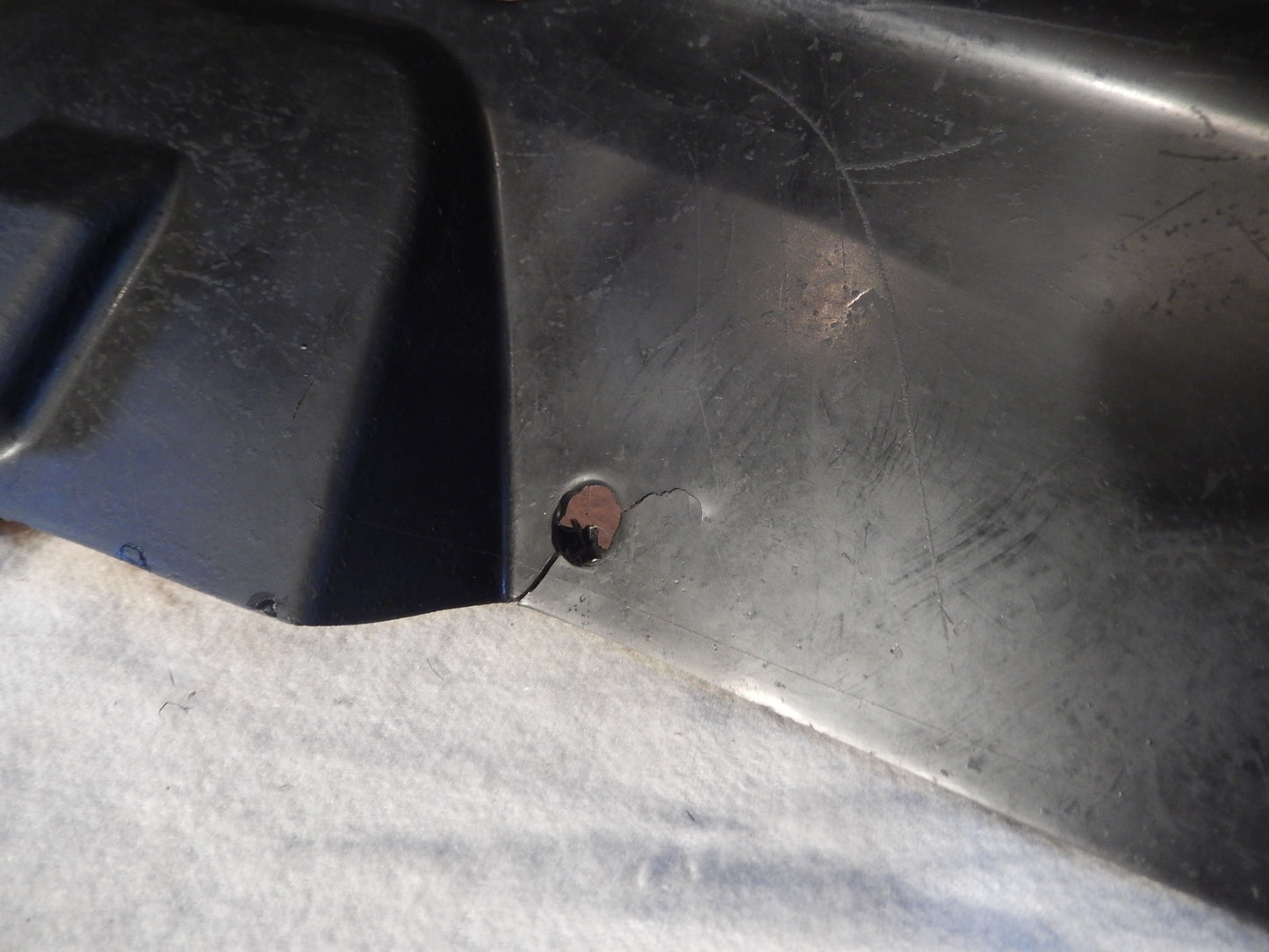 Maserati Quattroporte OEM Rear Engine Bay Wipers and Drain Pan