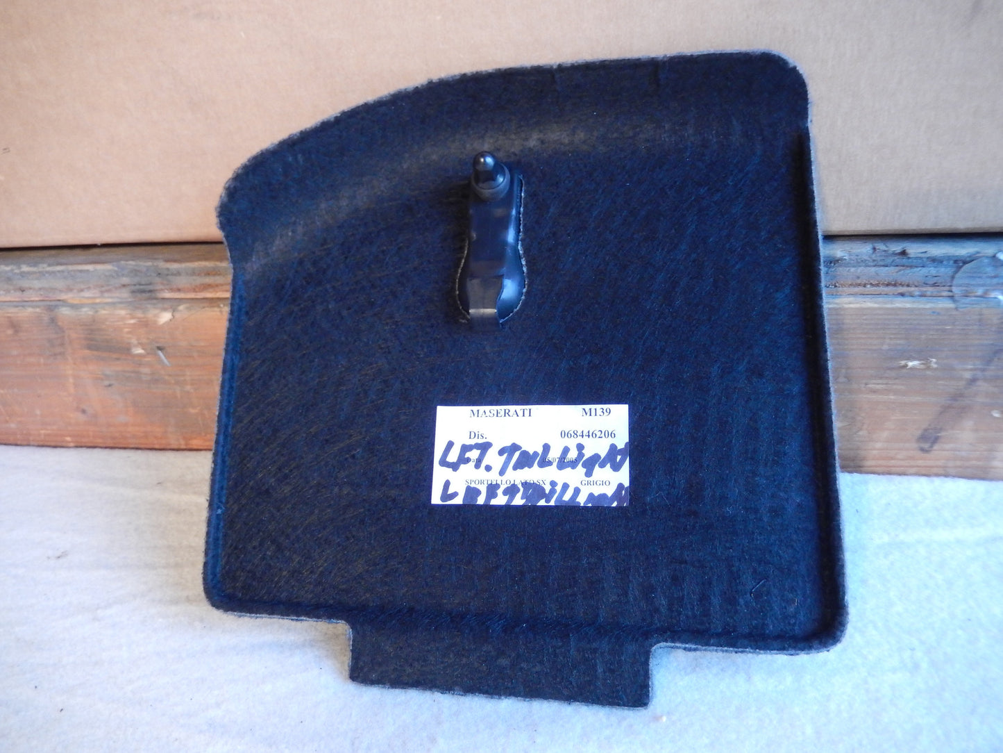 Maserati Quattroporte OEM Trunk Left Side Tail Light Back Cover