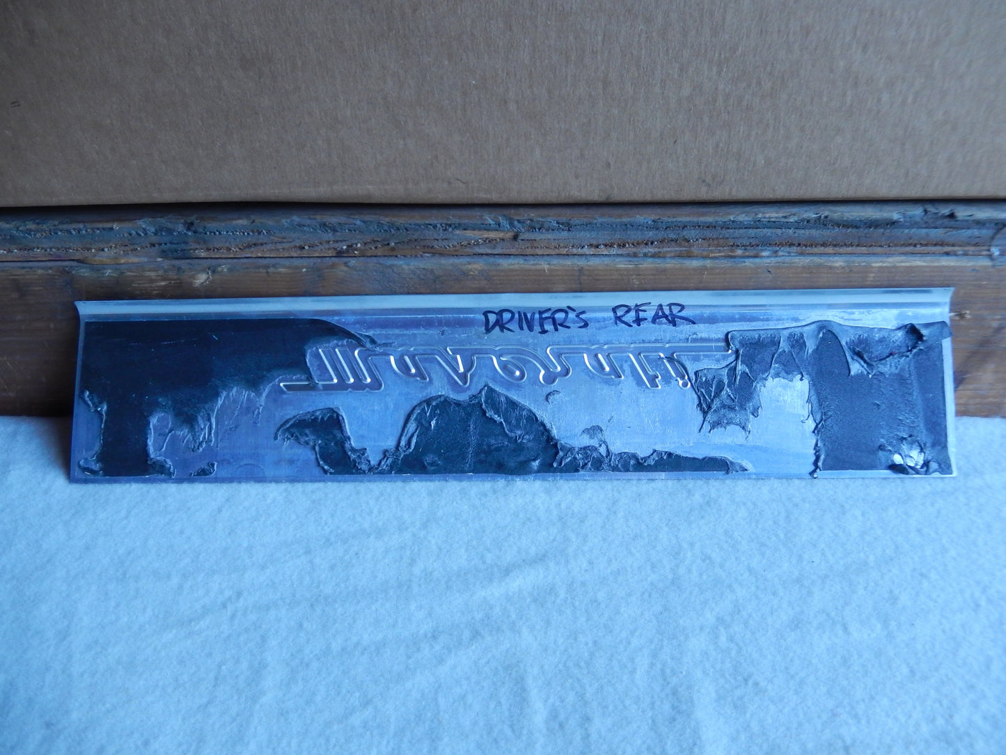 Maserati Quattroporte M-139 04 - 2014 Rear Drivers Side ( Left ) Door Sil Trim