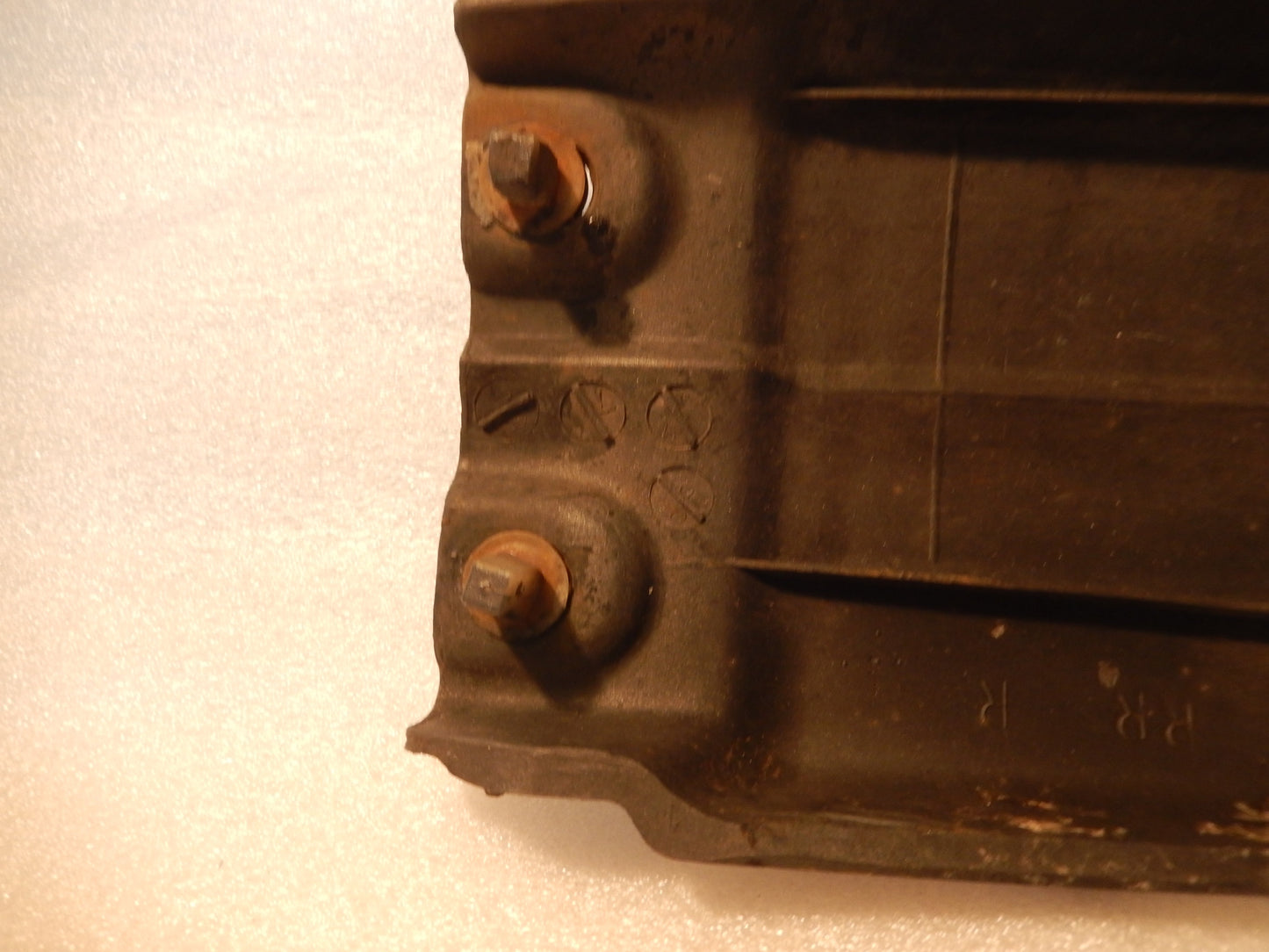 Datsun 280ZX Rear Passenger Side Bumper Return Trim