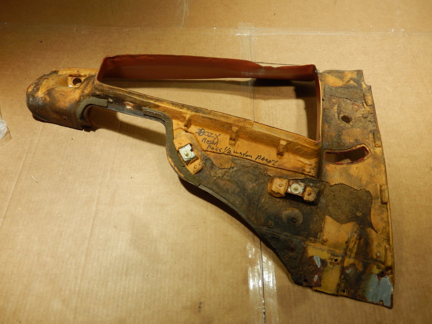 Datsun 280ZX Rear Passenger Interior Side Quarter Window Panel
