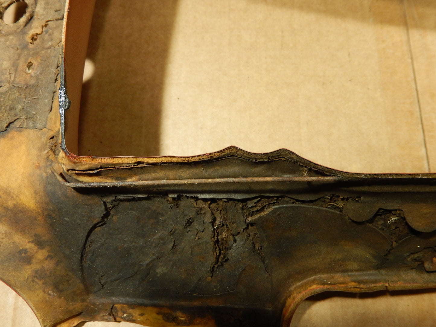 Datsun 280ZX Rear Passenger Interior Side Quarter Window Panel