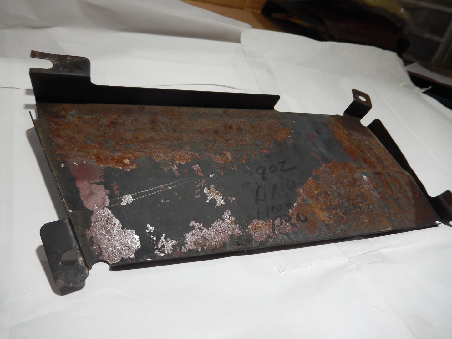 Datsun 280Z Drivers Side Hood Vent Pan