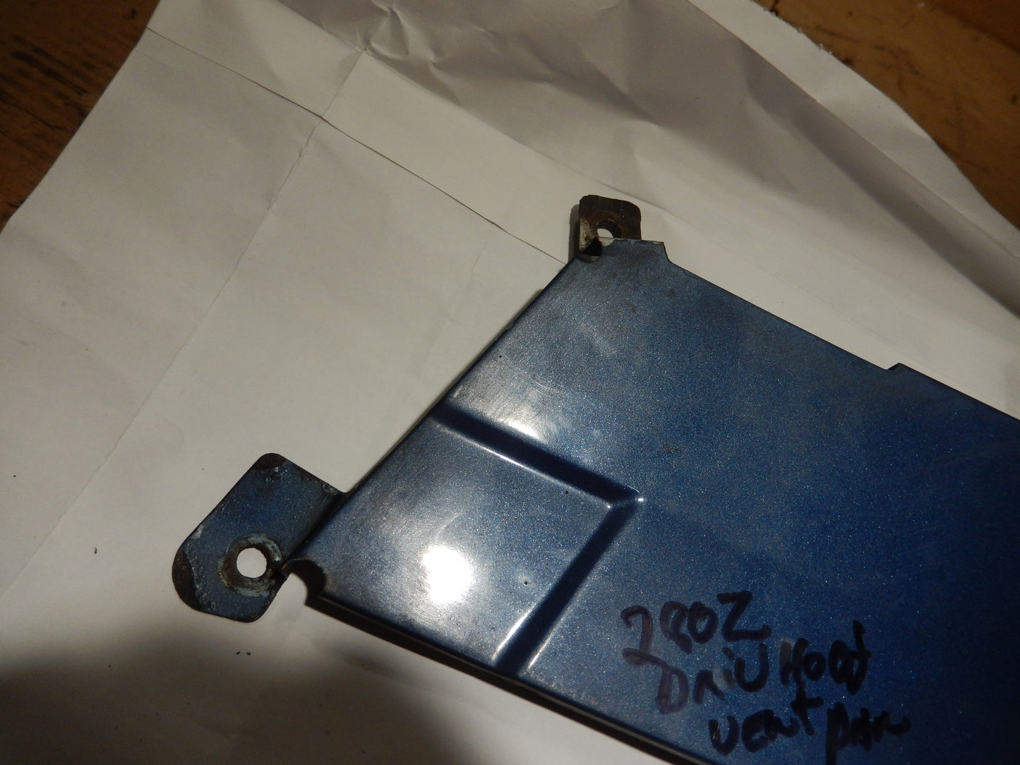 Datsun 280Z Drivers Side Hood Vent Pan