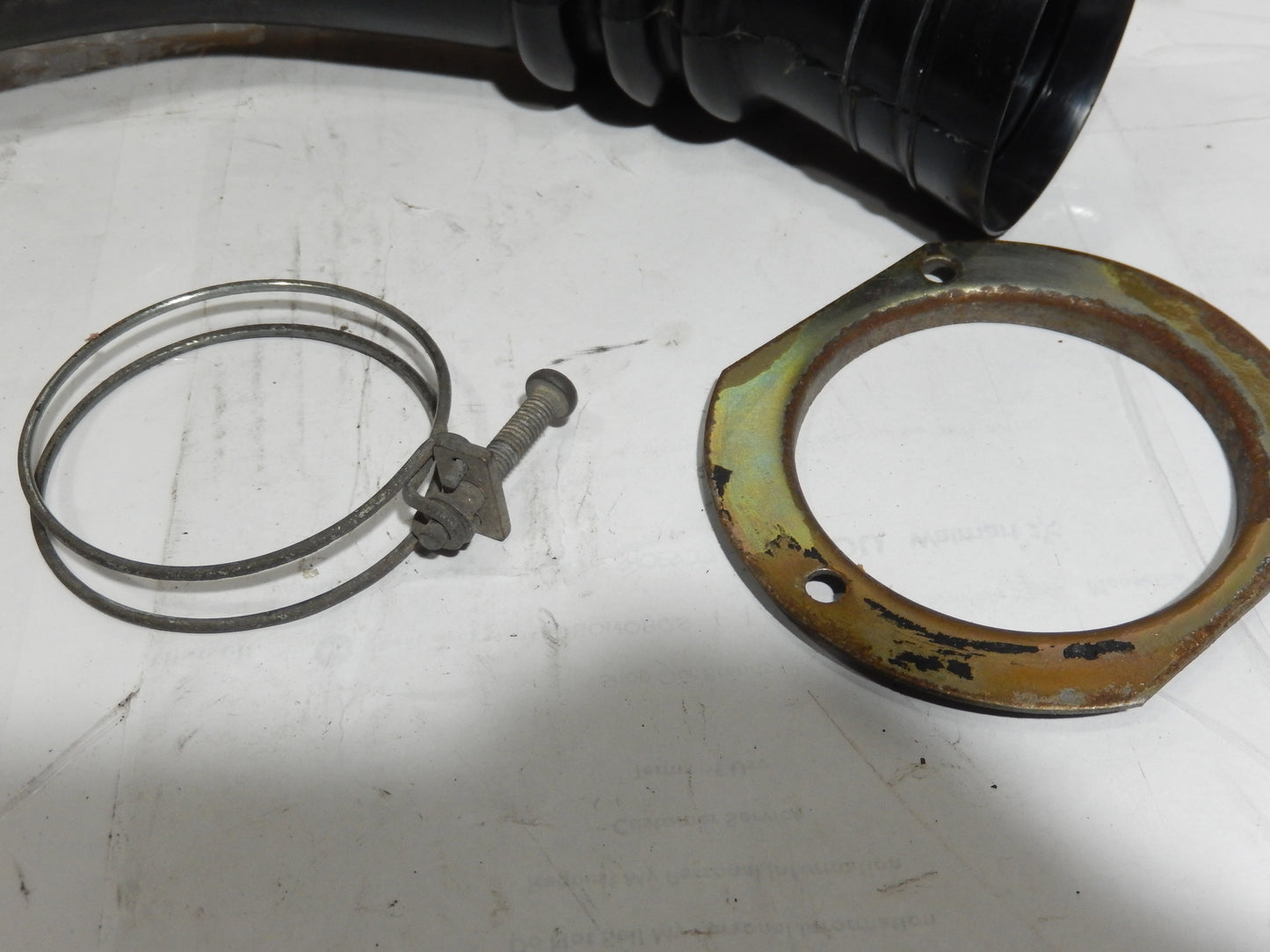 Datsun 240Z OEM Gas Filler Neck Collar and Clamp