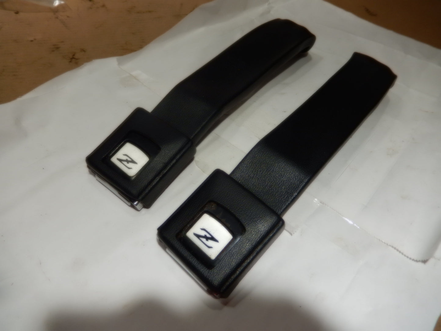 Datsun 240Z 1972 Pair of Seat Belt Receivers