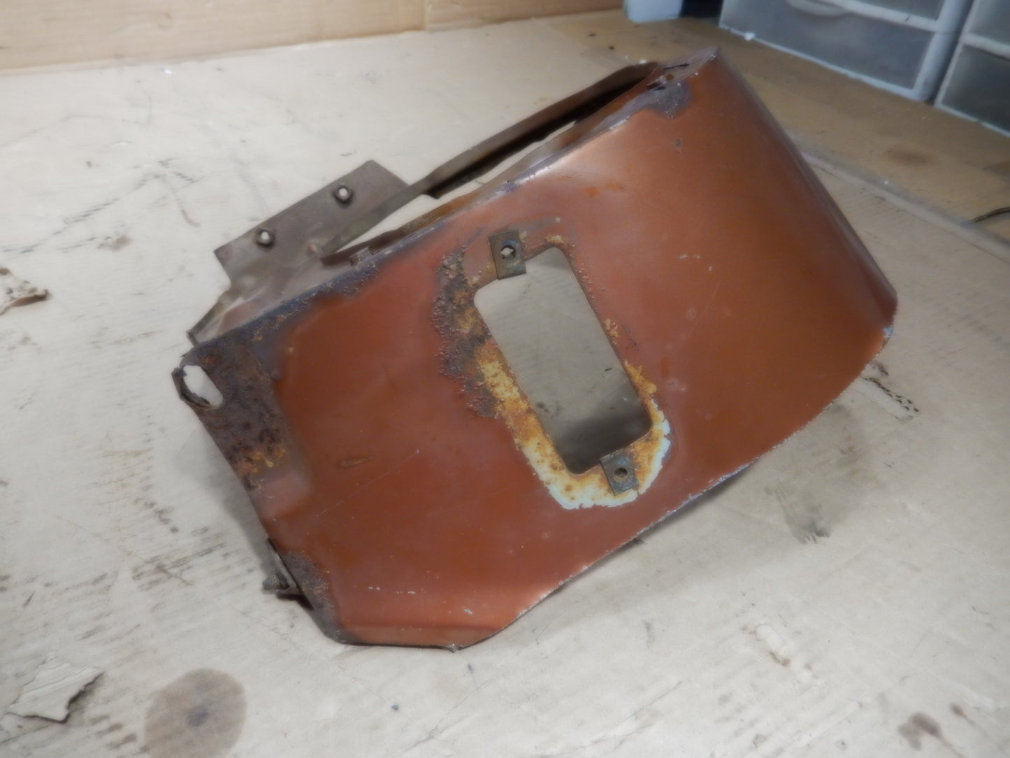 Datsun 240Z Driver Side Fender Headlight Frame