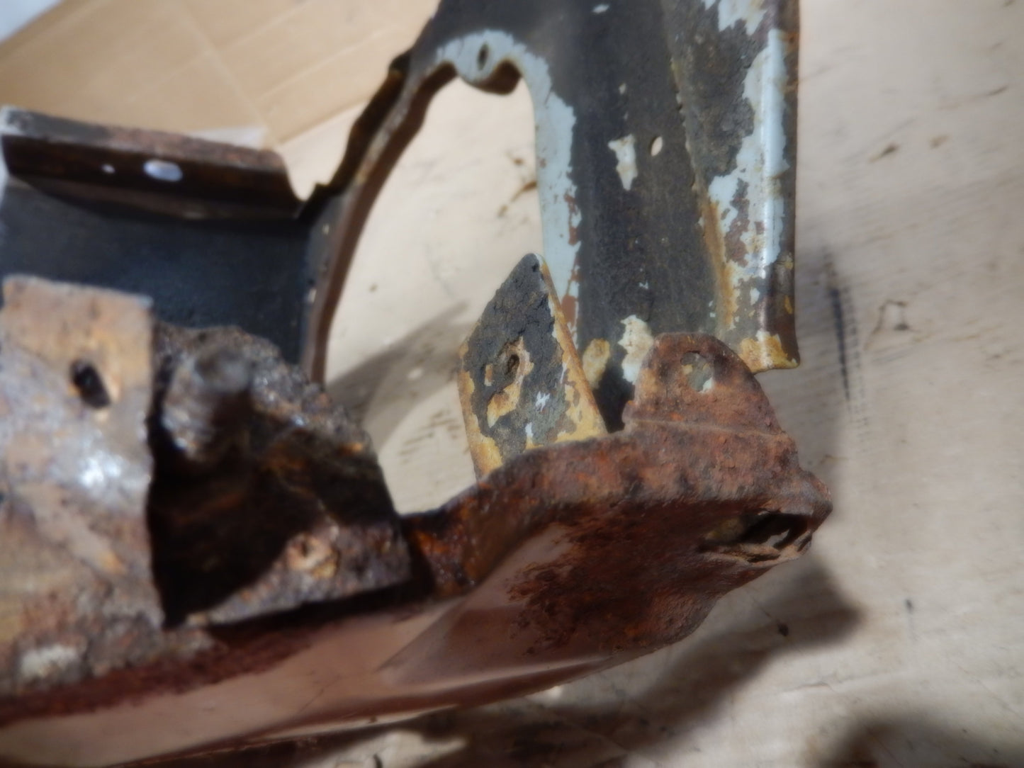 Datsun 240Z Driver Side Fender Headlight Frame